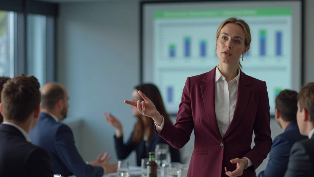 Профессиональная деловая презентация перед аудиторией