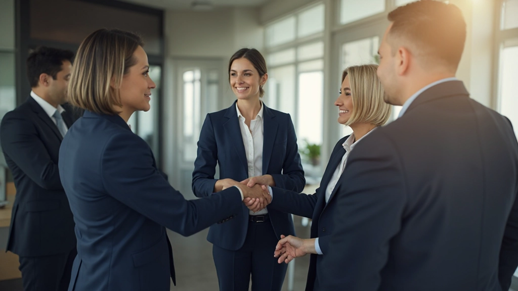 Деловые переговоры между партнёрами